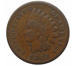 США 1 цент 1883 г.