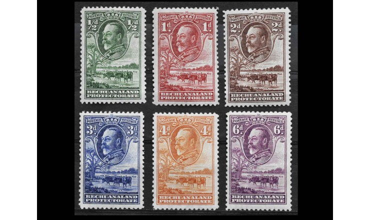 Протекторат Бечуаналенд 1932 г. "Георг V"