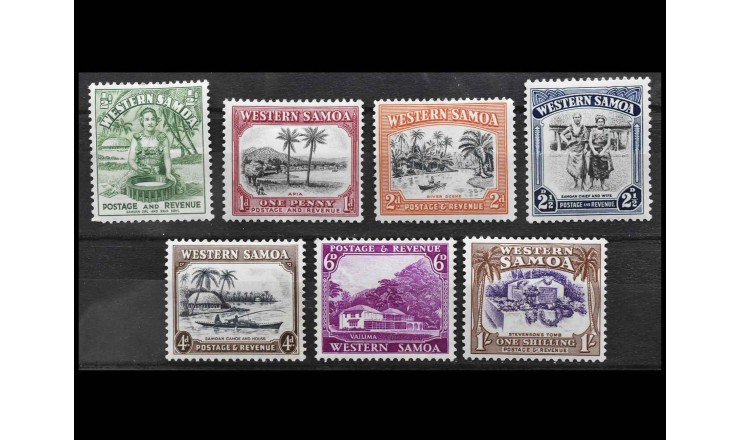 Западное Самоа 1935 г. "Местные пейзажи"