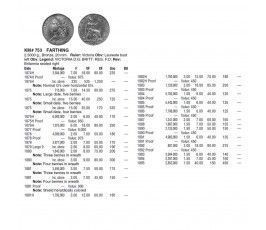 Великобритания 1 фартинг 1883 г.