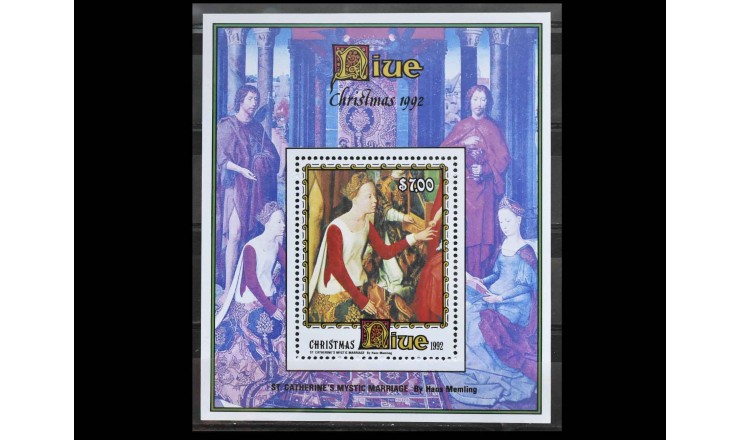 Ниуэ 1992 г. "Рождество: Картины Ганса Мемлинга"