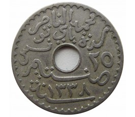 Тунис 25 сантимов 1920 г. Тунис 25 сантимов 1920 г.