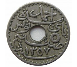 Тунис 5 сантимов 1938 г. Тунис 5 сантимов 1938 г.