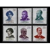 Испания 1970 г. "Испанские писатели" 