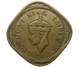 Индия 2 анны 1943 г. Индия 2 анны 1943 г.