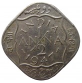 Индия 1/2 анны 1947 г.