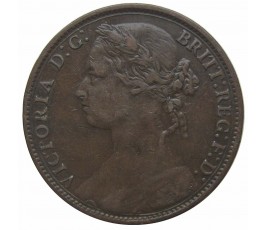 Великобритания 1 пенни 1879 г.