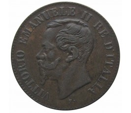 Италия 2 чентезимо 1867 г. M