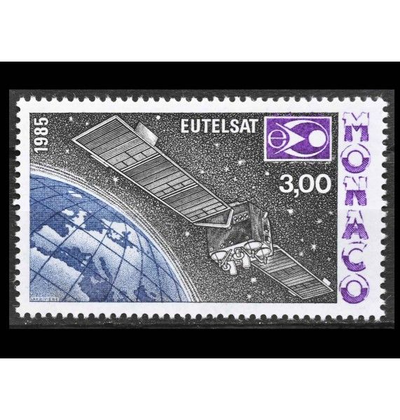 Монако 1985 г. "Спутник "EUTELSAT" Монако 1985 г. "Спутник "EUTELSAT"