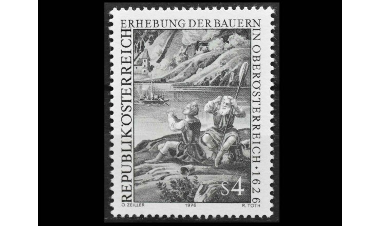 Австрия 1976 г. "Восстание крестьян в Верхней Австрии"