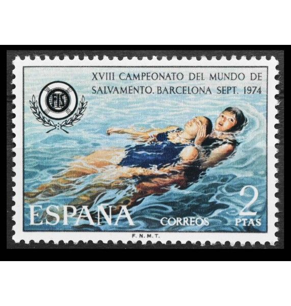 Испания 1974 г. "18-й чемпионат мира по спасению жизней, Барселона" Испания 1974 г. "18-й чемпионат мира по спасению жизней, Барселона"