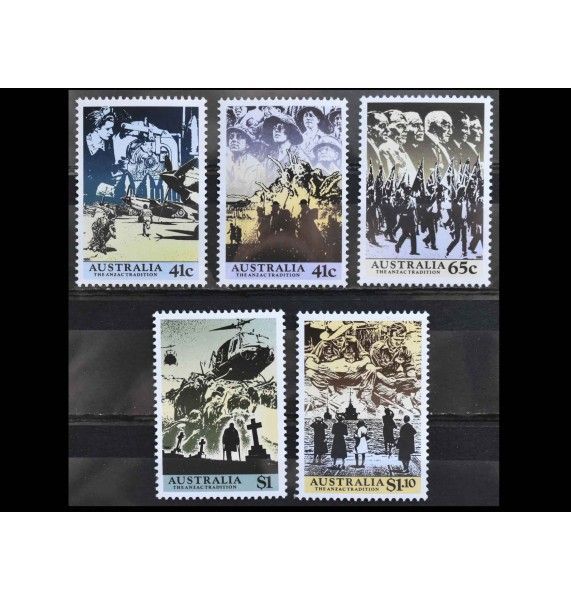 Австралия 1990 г. "Традиции АНЗАК" Австралия 1990 г. "Традиции АНЗАК"