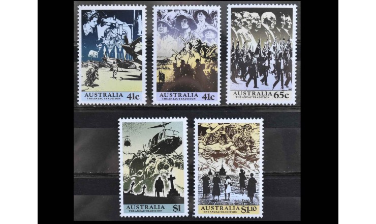 Австралия 1990 г. "Традиции АНЗАК"