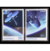 Австралия 1986 г. "AUSSAT - Национальная спутниковая система связи"
