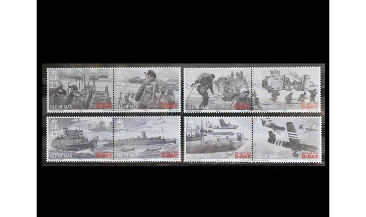 Остров Мэн 2004 г. "60-я годовщина высадки в Нормандии"