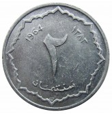 Алжир 2 сантима 1964 г.