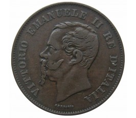 Италия 5 чентезимо 1867 г. M Италия 5 чентезимо 1867 г. M