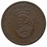 Дания 3 скиллинга 1812 г.