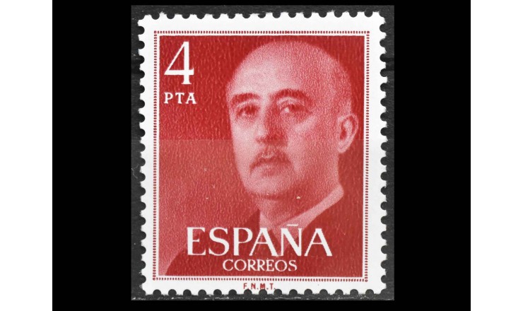 Испания 1975 г. "Генерал Франко"