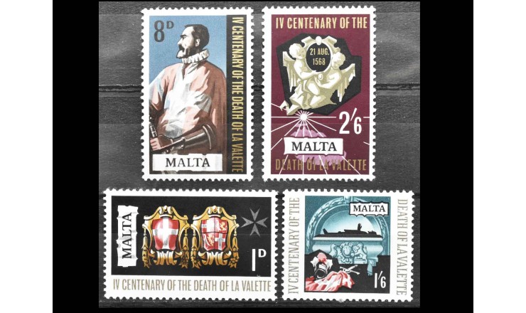 Мальта 1968 г. "400-летие со дня смерти Жана де Ла Валетта"