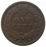 США 1 цент 1880 г.