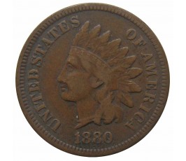 США 1 цент 1880 г. США 1 цент 1880 г.