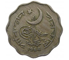 Пакистан 10 пайс 1964 г. Пакистан 10 пайс 1964 г.