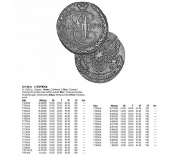 Россия 5 копеек 1767 г. ЕМ