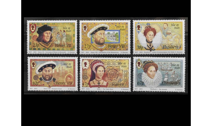 Остров Мэн 2003 г. "400-летие окончания правления Тюдоров"