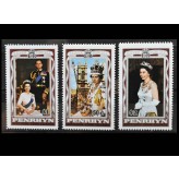 Пенрин 1977 г. "25 лет правления королевы Елизаветы II"
