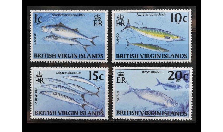 Британские Виргинские острова 1997 г. "Рыбы"