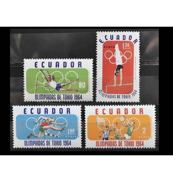 Эквадор 1964 г. "Летние Олимпийские игры, Токио" Эквадор 1964 г. "Летние Олимпийские игры, Токио"