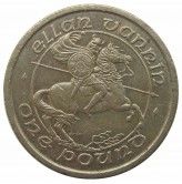Остров Мэн 1 фунт 1987 г. AA