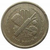 Остров Мэн 1 фунт 1998 г. AA