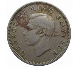 Новая Зеландия 6 пенсов 1947 г. Новая Зеландия 6 пенсов 1947 г.