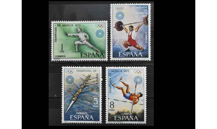 Испания 1972 г. "Летние Олимпийские игры, Мюнхен"