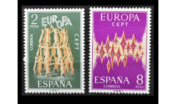 Испания 1972 г. "Европа: СЕПТ"