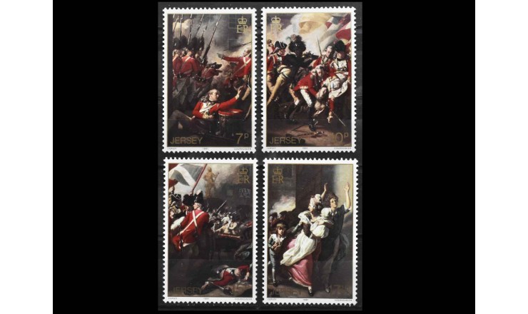 Джерси 1981 г. "200‑летие Битвы при Джерси"