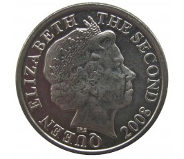 Джерси 5 пенсов 2008 г.