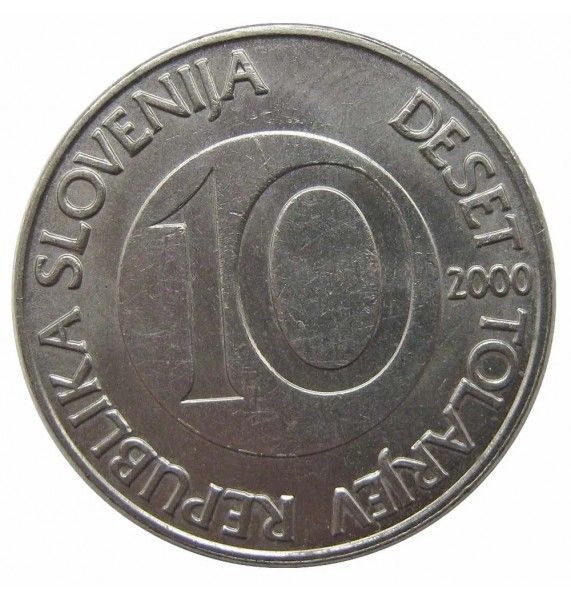 Словения 10 толаров 2000 г.