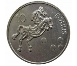 Словения 10 толаров 2000 г. Словения 10 толаров 2000 г.