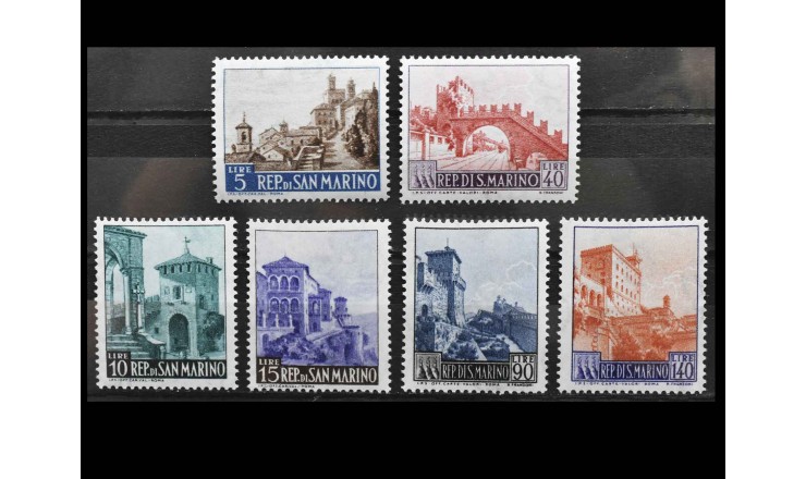 Сан-Марино 1966 г. "Архитектура"