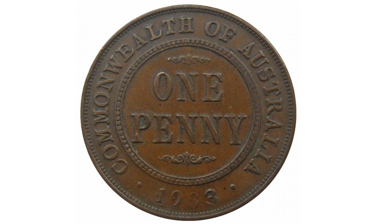 Австралия 1 пенни 1933 г. Австралия 1 пенни 1933 г.