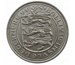 Гернси 10 новых пенсов 1968 г.
