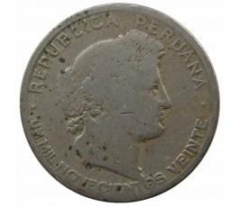 Перу 20 сентаво 1920 г.