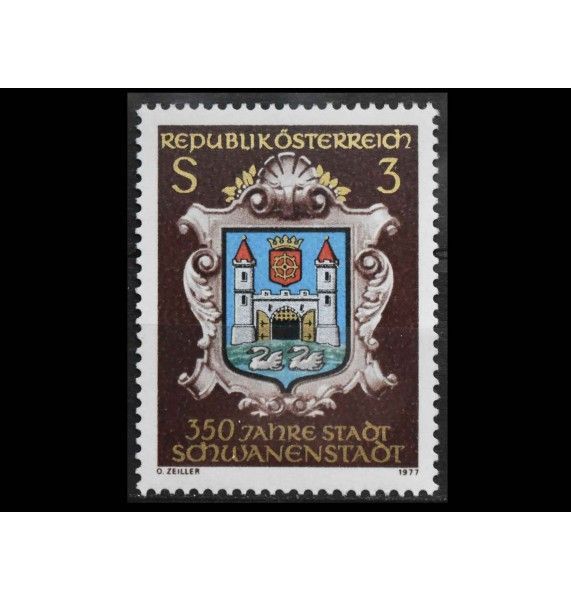 Австрия 1977 г. "350 лет Шваненштадту, Верхняя Австрия"