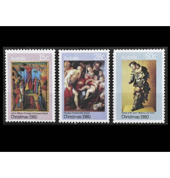 Австралия 1980 г. "Рождество"