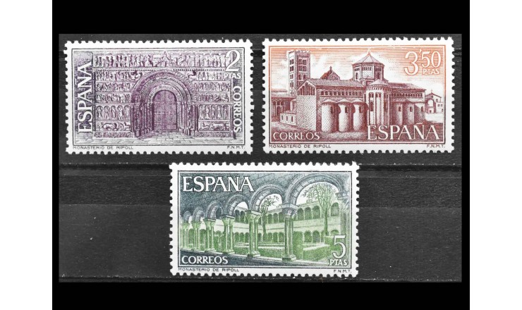 Испания 1970 г. "Монастырь Санта-Мария-де-Риполь" 