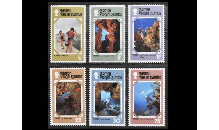 Британские Виргинские острова 1978 г. "Подводный спорт"