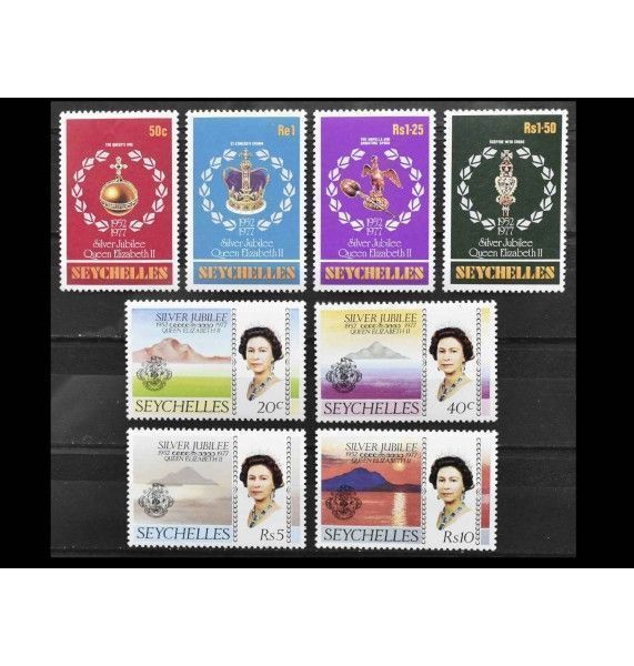 Сейшельские Острова 1977 г. "25 лет правления королевы Елизаветы II"